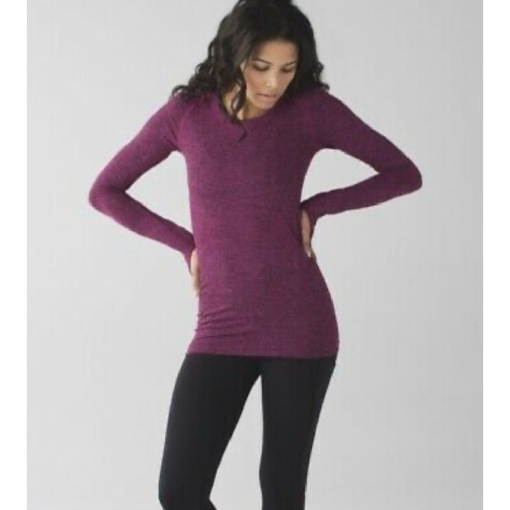 Lululemon swiftly tech long sleeve crew shirt size 4